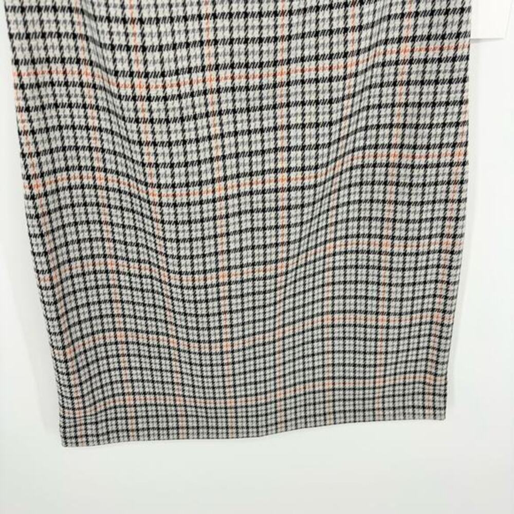 Calvin Klein Herringbone Check Print Short Sleeve Shirt Dress‎ Size 8 NWT - Picture 5 of 11